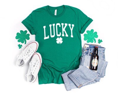 St. Patrick's Day Shirt, Lucky Shirt, St. Patrick's Day T Shirt - image1